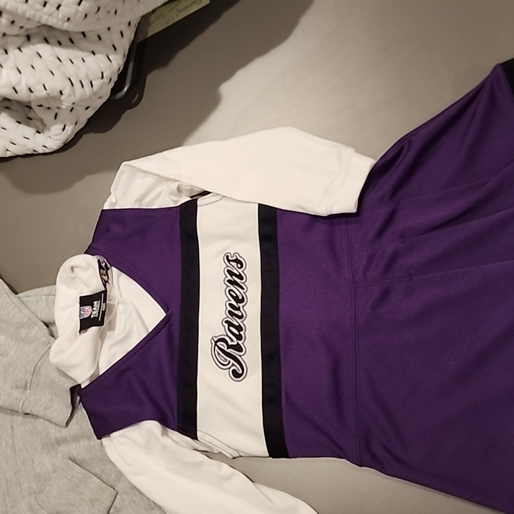 Girls Baltimore Ravens cheerleader 4T NFL team apparel. Sweatshirt. Both 4t.